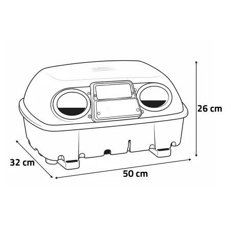 Couveuse semi automatique 24 oeufs (River Systems Egg Tech 24)