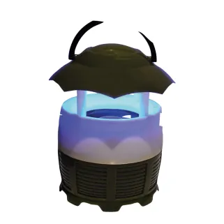 Lampe anti-moustique LED bleues silencieuse et écologique