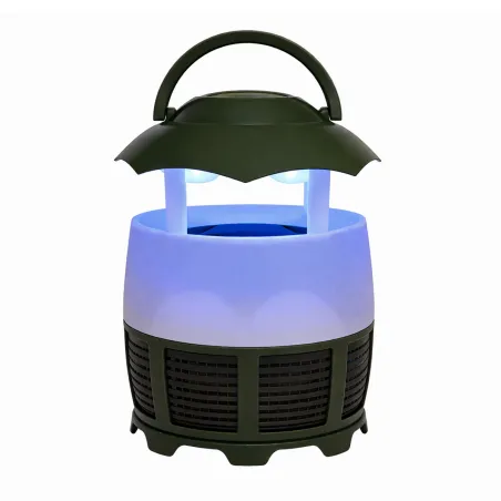 Lampe anti-moustique LED bleues silencieuse et écologique