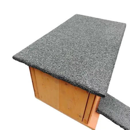 Nichoir chicane en bois 45 x 27 x 33 cm pour canards d’ornement ou sarcelles