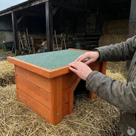 Abri pour petits animaux / Nichoir universel pin