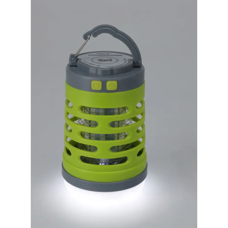 Lampe anti-moustiques 3 en 1 rechargeable