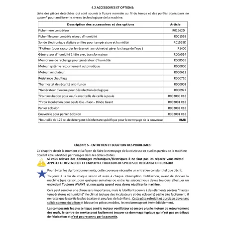 Couveuse Automatique Évolutive Pro Maino 49 à 147 oeufs