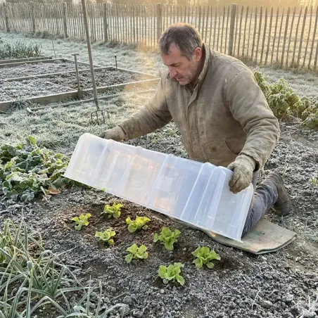 Mini serre / Tunnel de forçage 1,05 m x 0,4 m