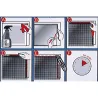 Moustiquaire pour fenêtre - pose facile