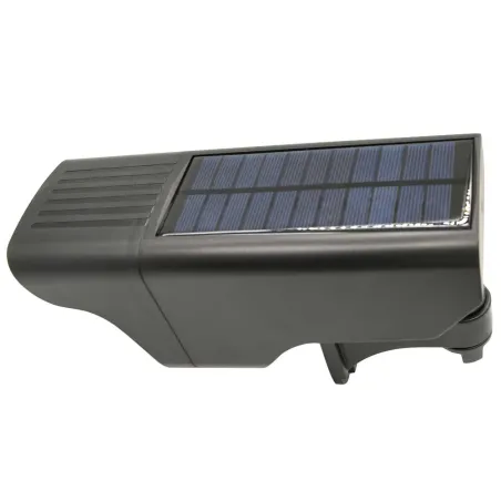 Projecteur solaire light & protect 120° autonomie 2h 3 modes noir