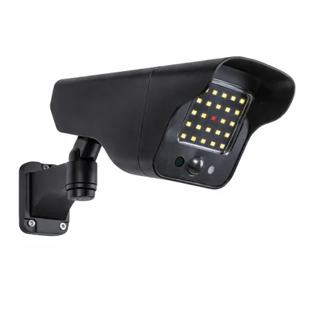 Projecteur solaire light & protect 120° autonomie 2h 3 modes noir