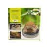 3 Spirales d'encens anti-moustique 8h citronnelle métal argenté
