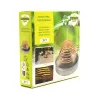 3 Spirales d'encens anti-moustique 8h citronnelle métal argenté