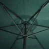 Parasol Rond Ø 2,70 m polyester 160 g/m² vert