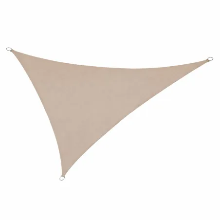 Toile d'ombrage triangulaire Taupe 3 x 3 x 3 m