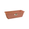 Lot de 4 Balconnières Elho® 70x16cm en terre cuite
