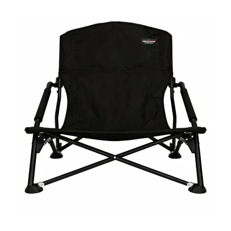 Chaise Easy C3 pliable noire - Structure acier et polyester 600D