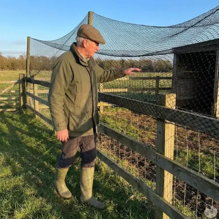 Filet de volière maille 22 mm – 10x50m