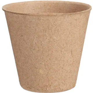 16 Pots Biodégradables Ronds Ø6cm pour Semis et Culture