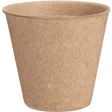 16 Pots Biodégradables Ronds Ø6cm pour Semis et Culture