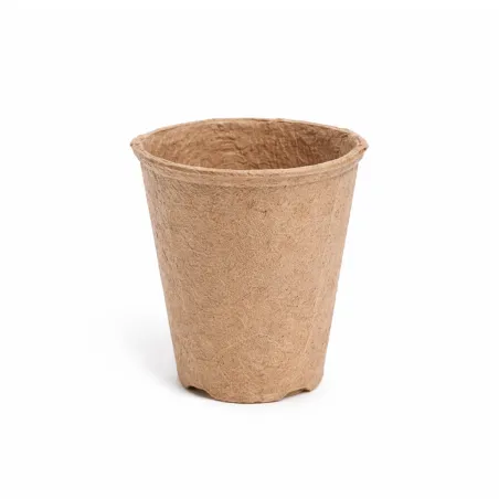 16 Pots Biodégradables Ronds Ø6cm pour Semis et Culture
