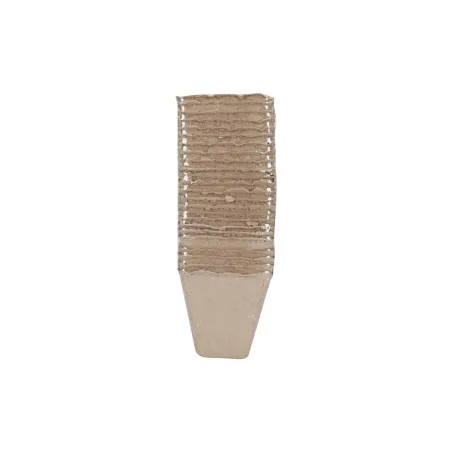 24 Pots Biodégradables Carrés 8 cm pour Semis