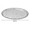 Lot de 3 plateaux en aluminium pour barbecue Ø35 cm