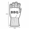 Gants de protection barbecue en Kevlar et silicone - Résistance jusqu'à 500°C