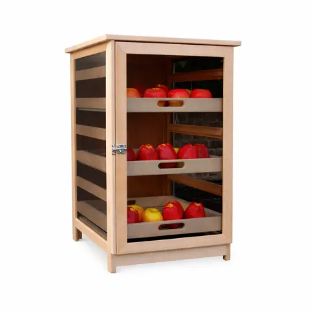 Garde-manger en pin, 3 tiroirs, 81 cm | Ducatillon