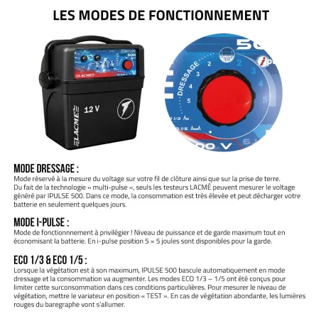 Electrificateur clôture Performance Secur 500