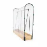Carré potager spécial tomate bois + housse PCV 115 x 30 x 120 cm