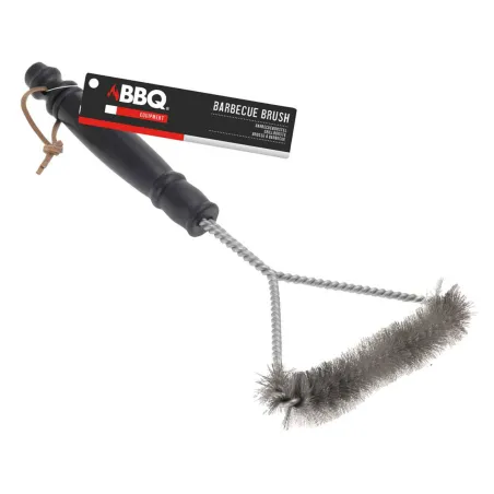 Brosse triangulaire nettoyage barbecue - 30 cm