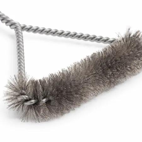 Brosse triangulaire nettoyage barbecue - 30 cm