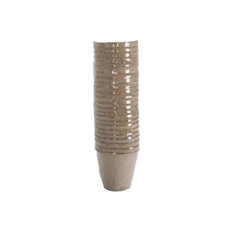 24 Pots Biodégradables Ronds Ø8 cm pour Semis et Culture