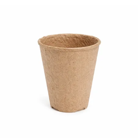24 Pots Biodégradables Ronds Ø8 cm pour Semis et Culture