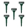 Lot de 5 Anti-nuisibles à ultrasons solaires
