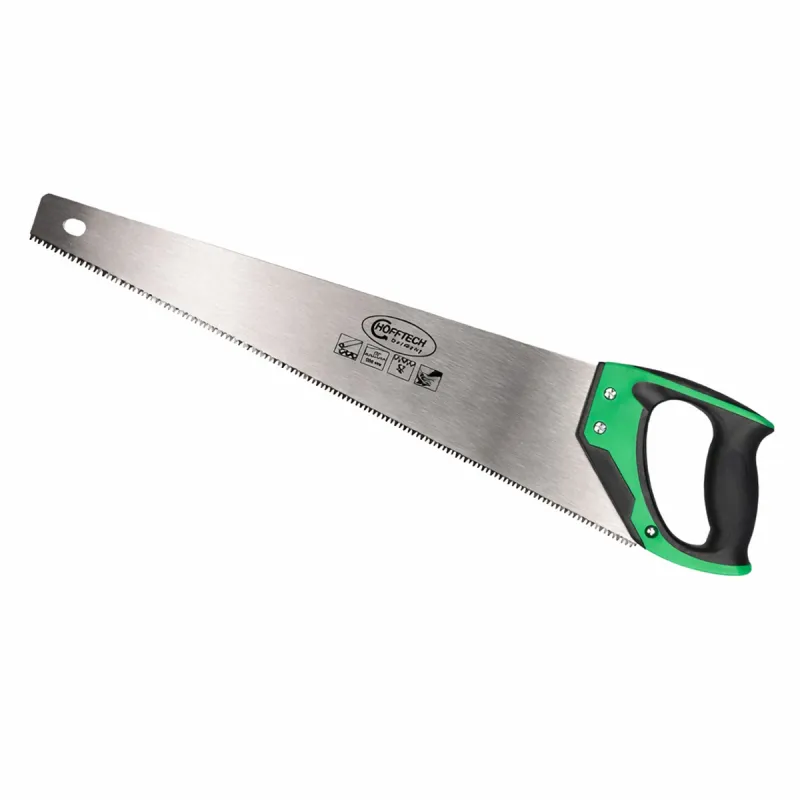 Scie à main Höfftech 50cm - Lame acier trempé 500mm - Poignée ergonomique