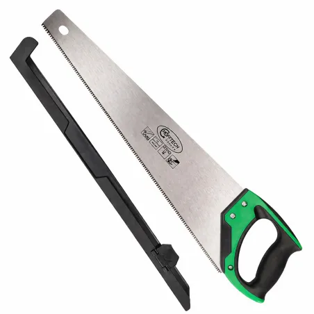 Scie à main Höfftech 50cm - Lame acier trempé 500mm - Poignée ergonomique