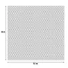 Filet de Protection Anti-Oiseaux 8x10m - Maille 15x15mm en Nylon Résistant