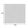 Filet de Protection Anti-Oiseaux 4x5m - Maille 15x15mm en Nylon Résistant