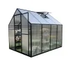Serre de jardin en aluminium avec polycarbonate 4 mm - 235x177x192 cm