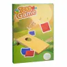 Jeu de Cornhole Extérieur en MDF avec 4 Sacs - 39x26 cm