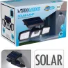 Lampe solaire LED avec panneau monocristallin - IP44 - Montage inclus