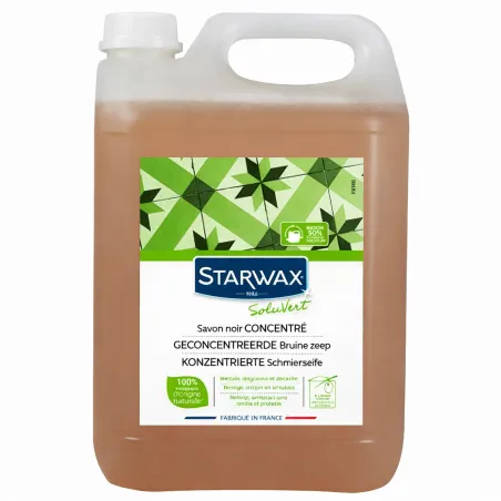 Savon noir concentré huile d'olive multi-usage 5L Starwax