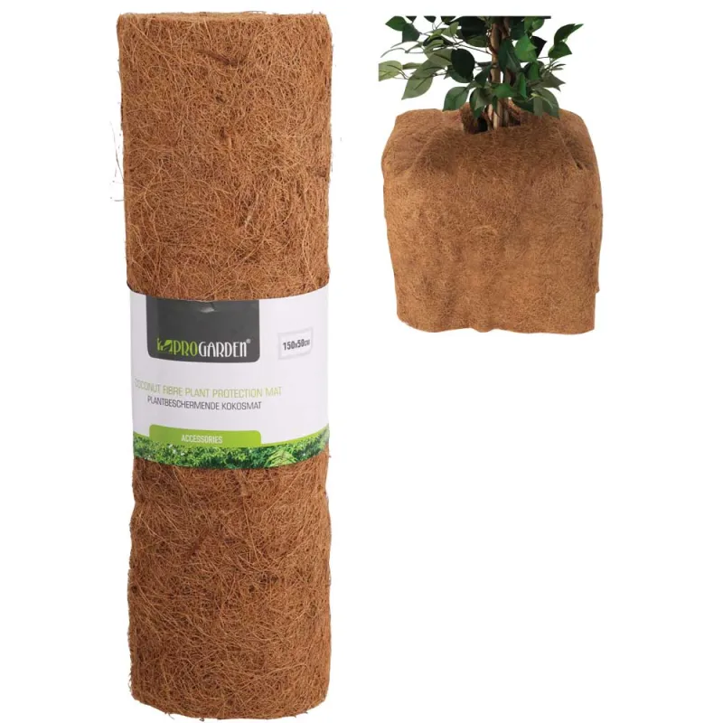 Tapis de Paillage Fibre de Coco Biodégradable 150x50 cm 