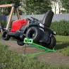 Lève Tracteur Tondeuse à Vis sans Fin – Charge 400 kg