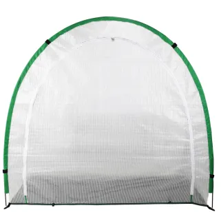 Serre demi-lune 200x80x170cm housse PE 130g/m² fond 110g