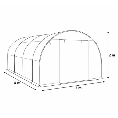 Housse supplémentaire pour serre 12 m²