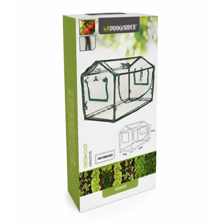 Serre plastique cadre métal 40x78x50cm