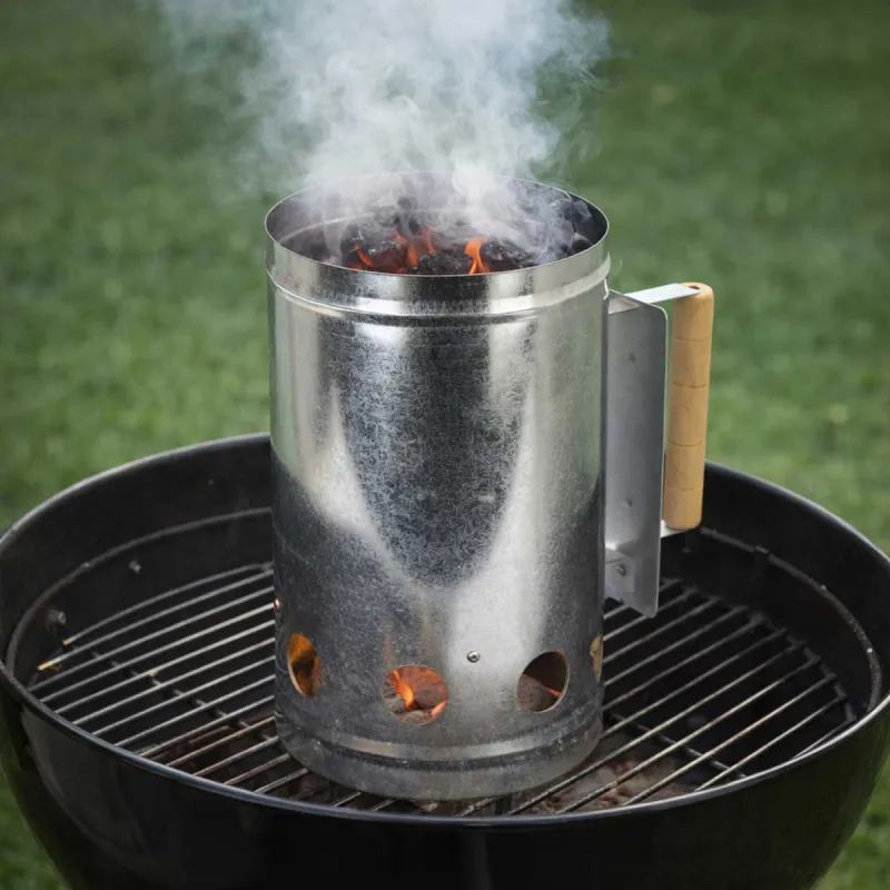 Cheminée allumage bbq - 16x27,5cm