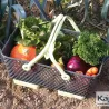 Panier de récolte Kajo® 15L – Empilable, perforé, pliable
