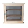 Garde-manger en hêtre 40 cm – Conservation fruits & légumes compacte | Ducatillon