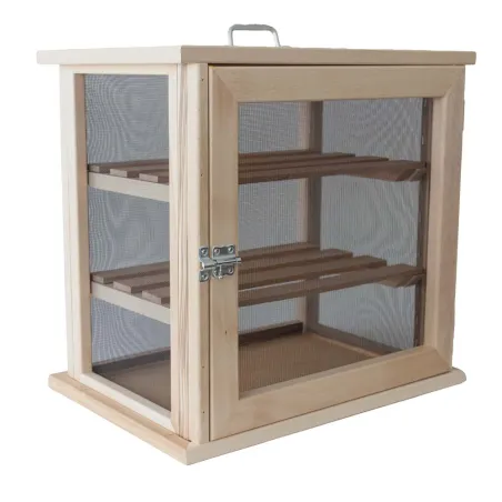 Garde-manger en hêtre 40 cm – Conservation fruits & légumes compacte | Ducatillon