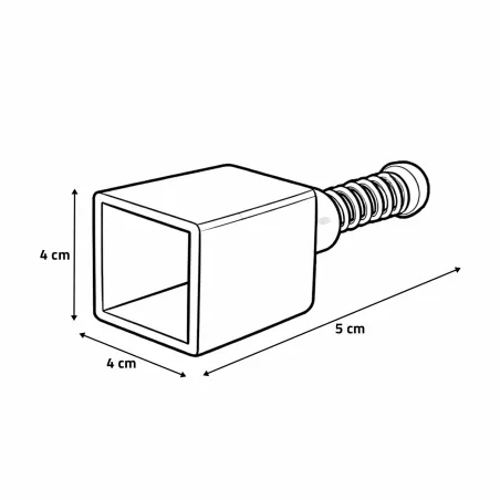 Mini presse-mottes 4 X 4 X 5 cm